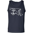 thumbnail image 1 of Navy Maryland Adult Tank Top, 1 of 3