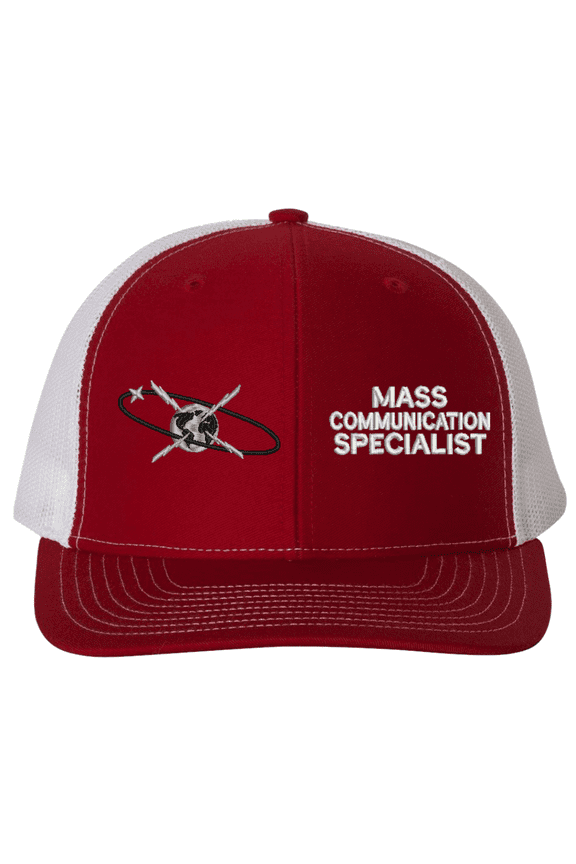 Navy Mass Communication Specialist (MC) Rating USA Mesh-Back Cap