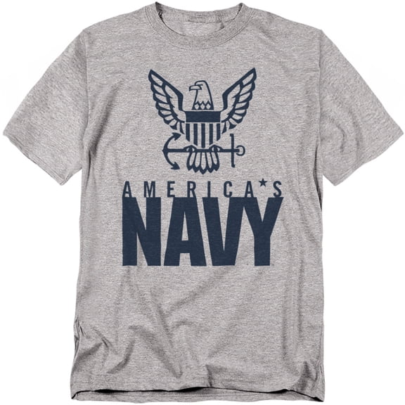 Navy T-Shirt Eagle Logo Unisex Graphic Tee For Men & Women