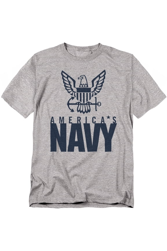 Navy T-Shirt Eagle Logo Unisex Graphic Tee For Men & Women