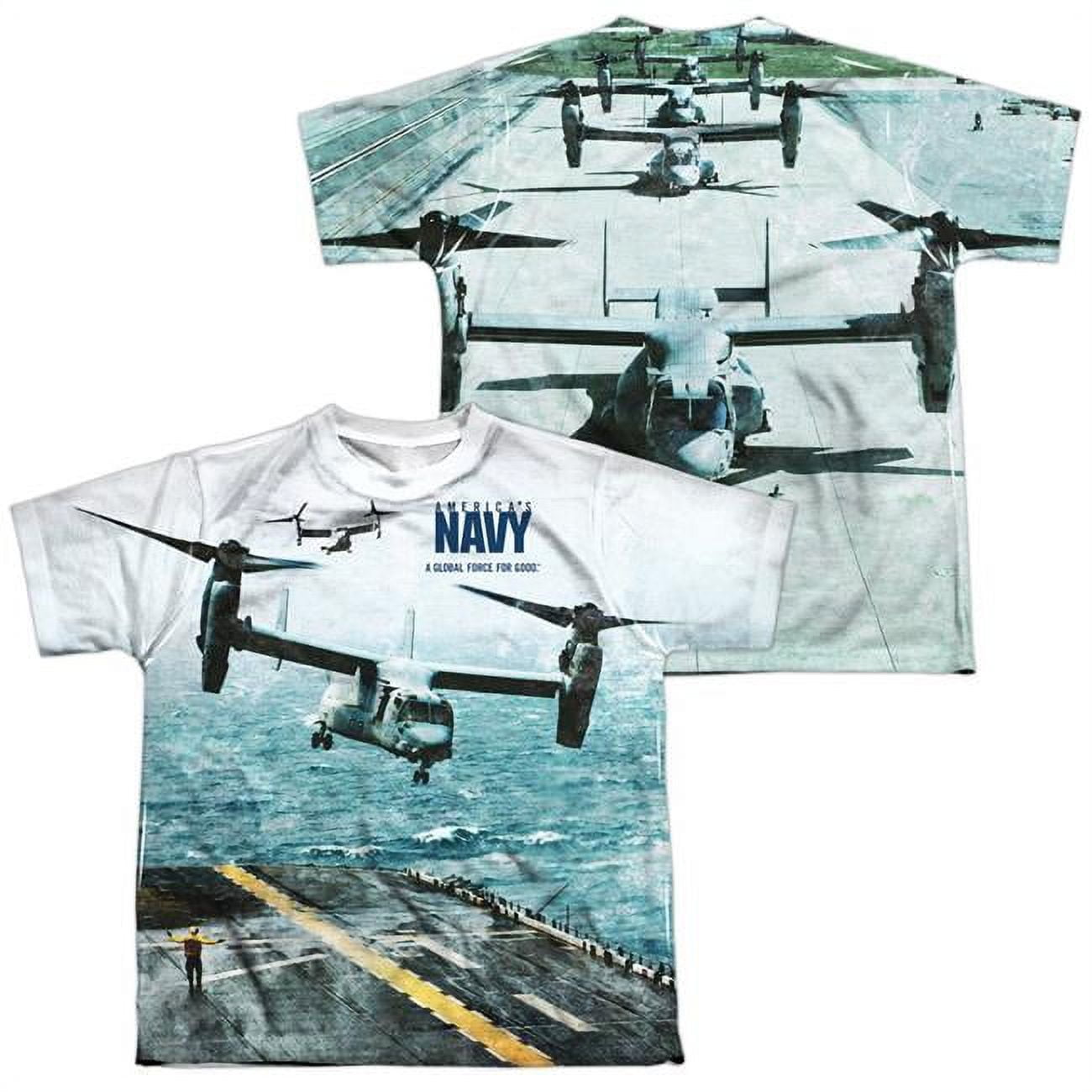 Navy Men's  Osprey Sublimation T-shirt White
