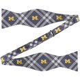 thumbnail image 1 of Navy Michigan Wolverines Rhodes Self-Tie Bow Tie, 1 of 1