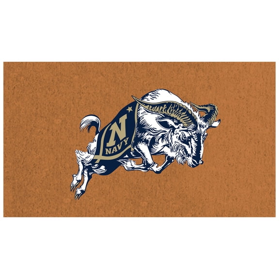 Navy Midshipmen 28" x 16" Logo Turf Mat