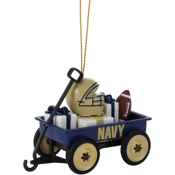 Navy Midshipmen Team Wagon Ornament