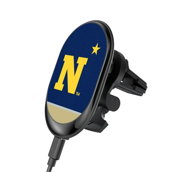 Navy Midshipmen Wireless Magnetic Car Charger