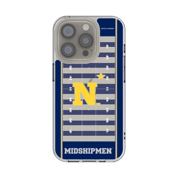 Navy Midshipmen iPhone Field Design Clear Case