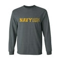 thumbnail image 1 of Navy Mom And Proud Of It Adult Long Sleeve T-shirt, 1 of 3