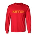 thumbnail image 1 of Navy Mom And Proud Of It Adult Long Sleeve T-shirt, 1 of 3