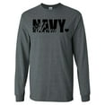 thumbnail image 1 of Navy Mom Long Sleeve T-Shirt, 1 of 3