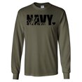 thumbnail image 1 of Navy Mom Long Sleeve T-Shirt, 1 of 3