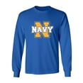 thumbnail image 1 of Navy 'N' Adult Long Sleeve T-shirt, 1 of 3