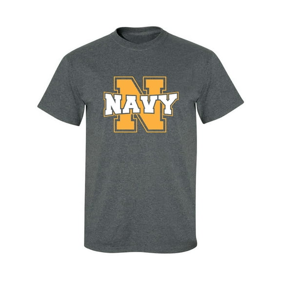 Navy 'N' Adult Short Sleeve T-shirt