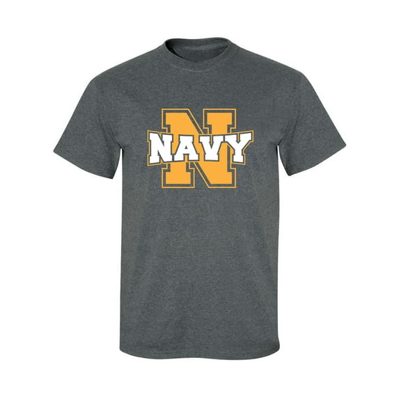 Navy 'N' Adult Short Sleeve T-shirt