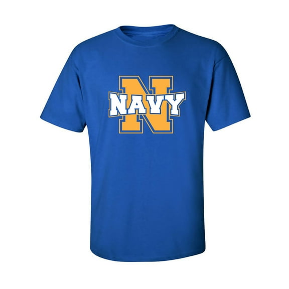 Navy 'N' Adult Short Sleeve T-shirt