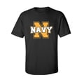 thumbnail image 1 of Navy 'N' Adult Short Sleeve T-shirt, 1 of 4