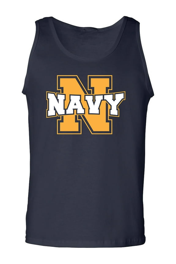 Navy 'N' Adult Tank Top