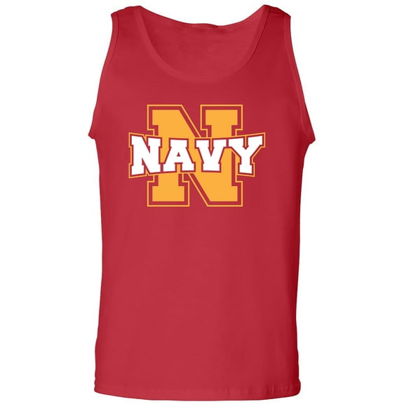 Navy 'N' Adult Tank Top