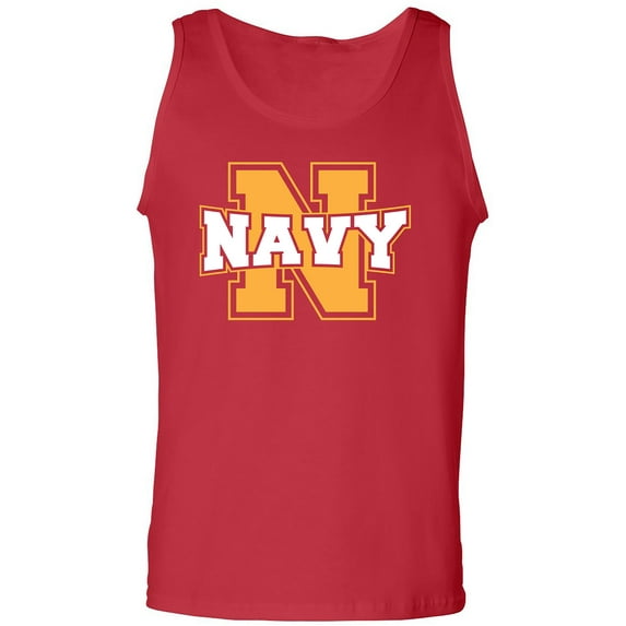 Navy 'N' Adult Tank Top