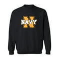 thumbnail image 1 of Navy 'N' Crewneck Sweatshirt, 1 of 3