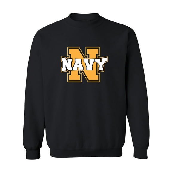 Navy 'N' Crewneck Sweatshirt