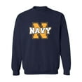 thumbnail image 1 of Navy 'N' Crewneck Sweatshirt, 1 of 3