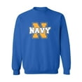 thumbnail image 1 of Navy 'N' Crewneck Sweatshirt, 1 of 3