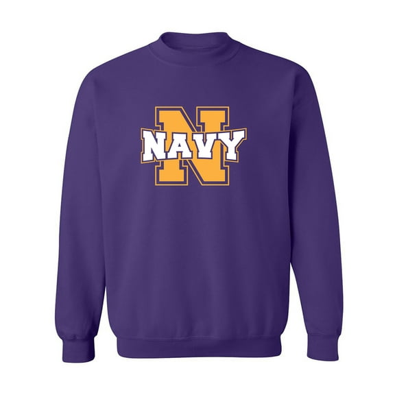 Navy 'N' Crewneck Sweatshirt