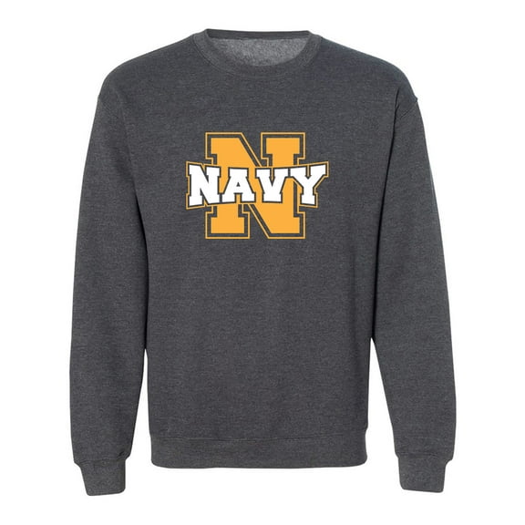 Navy 'N' Crewneck Sweatshirt