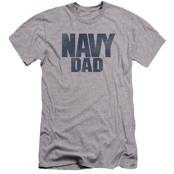 Navy - Navy Person - Premium Slim Fit Short Sleeve Shirt - Small