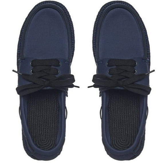 Navy Neoprene Boat Shoe