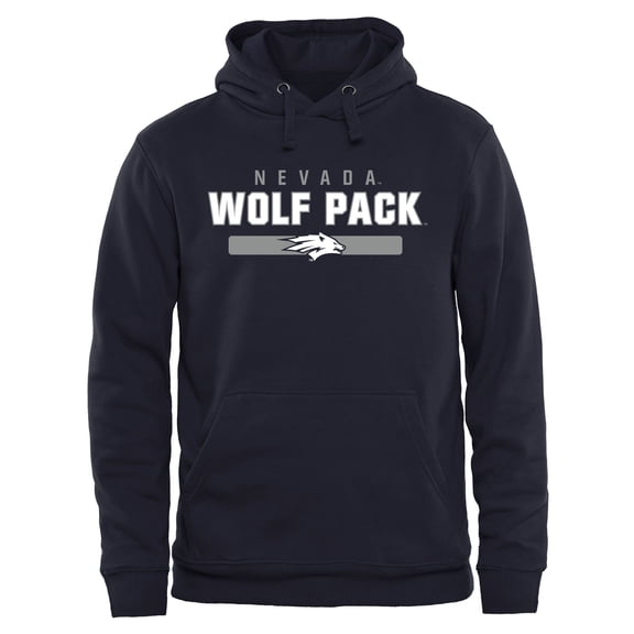 Navy Nevada Wolf Pack Team Strong Pullover Hoodie