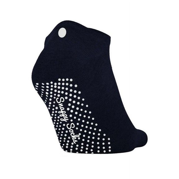 Navy Never Slip Socks