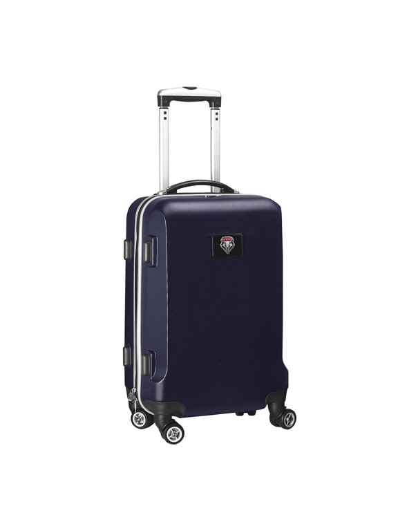 Navy New Mexico Lobos 20" 8-Wheel Hardcase Spinner Carry-On