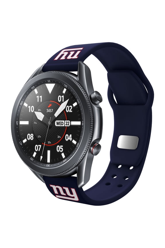 Navy New York Giants 22mm Samsung Compatible Watch Band