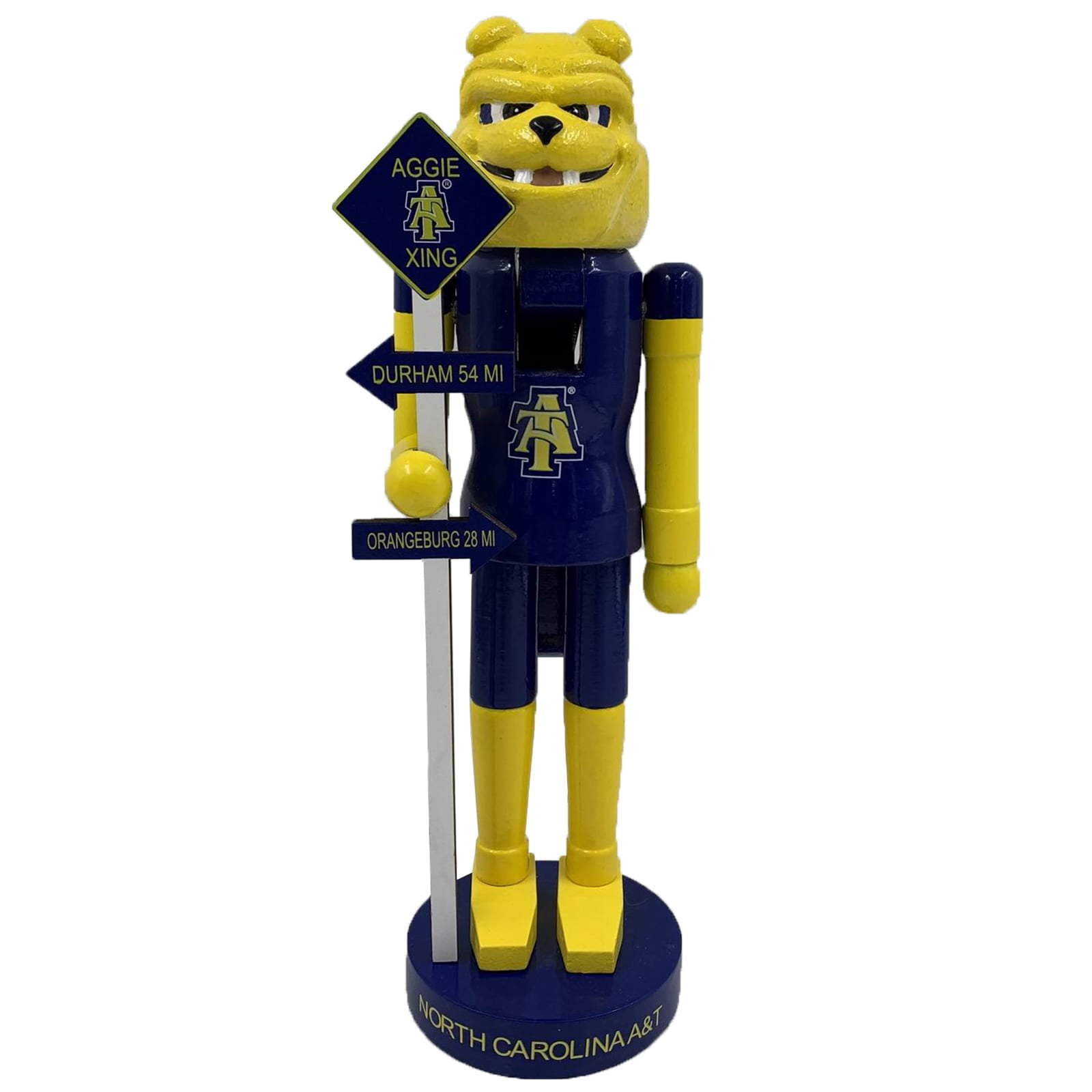 Navy North Carolina A&T Aggies 12'' Rivalry Nutcracker