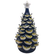 Navy North Carolina A&T Aggies 14 Ceramic Tree