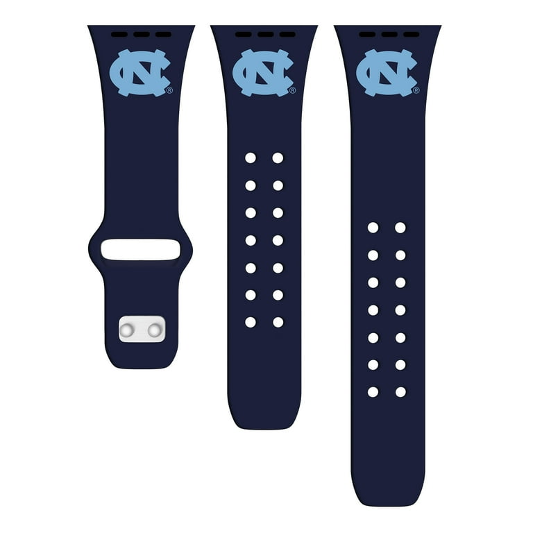 Navy North Carolina Tar Heels Logo Silicone Apple Watch Band Walmart