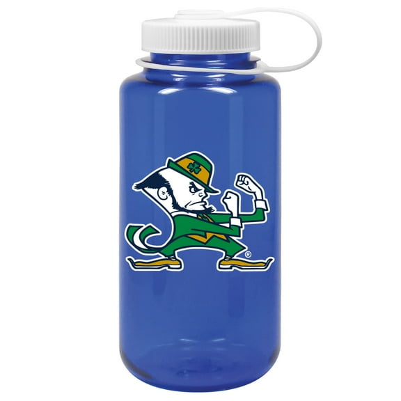 Navy Notre Dame Fighting Irish 32oz. Nalgene Sustainable Wide Mouth Water Bottle