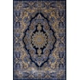 thumbnail image 1 of Navy Oriental Area Rugs for Living Room Washable Rugs Boho Moroccan Area Rug Soft Neutral Geometric Bohemian Carpet Distressed Indoor Rug for Bedroom Dining Room Office Foldable Nonslip Rug, 1 of 9
