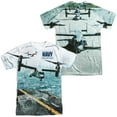 thumbnail image 1 of Navy Osprey Unisex Adult Sublimated Costume T Shirt (Front/Back), Large, 1 of 2