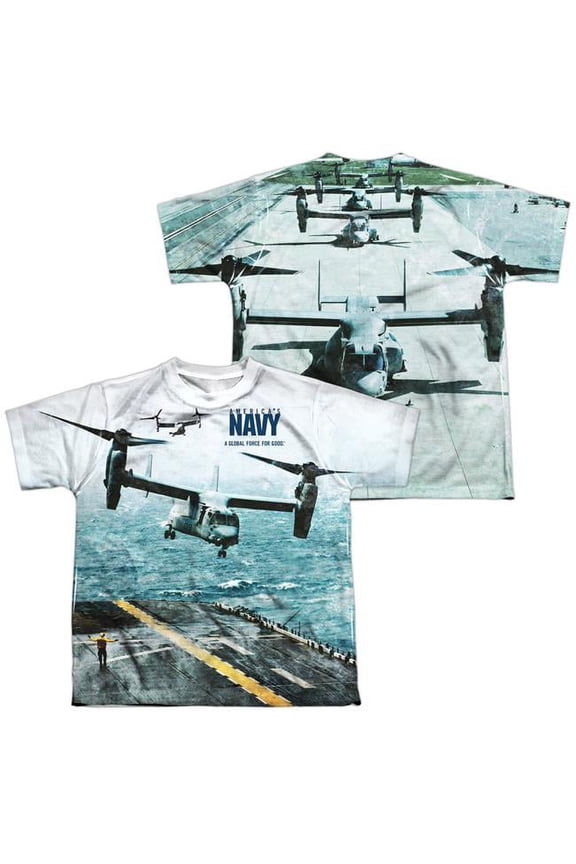 Navy Men's Osprey Sublimation T-shirt White