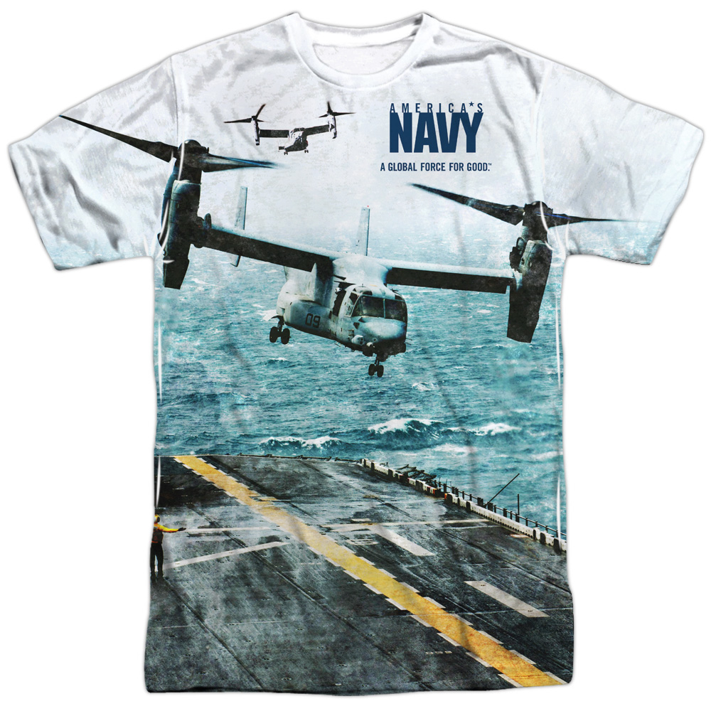 Navy - Osprey - Short Sleeve Shirt - Medium