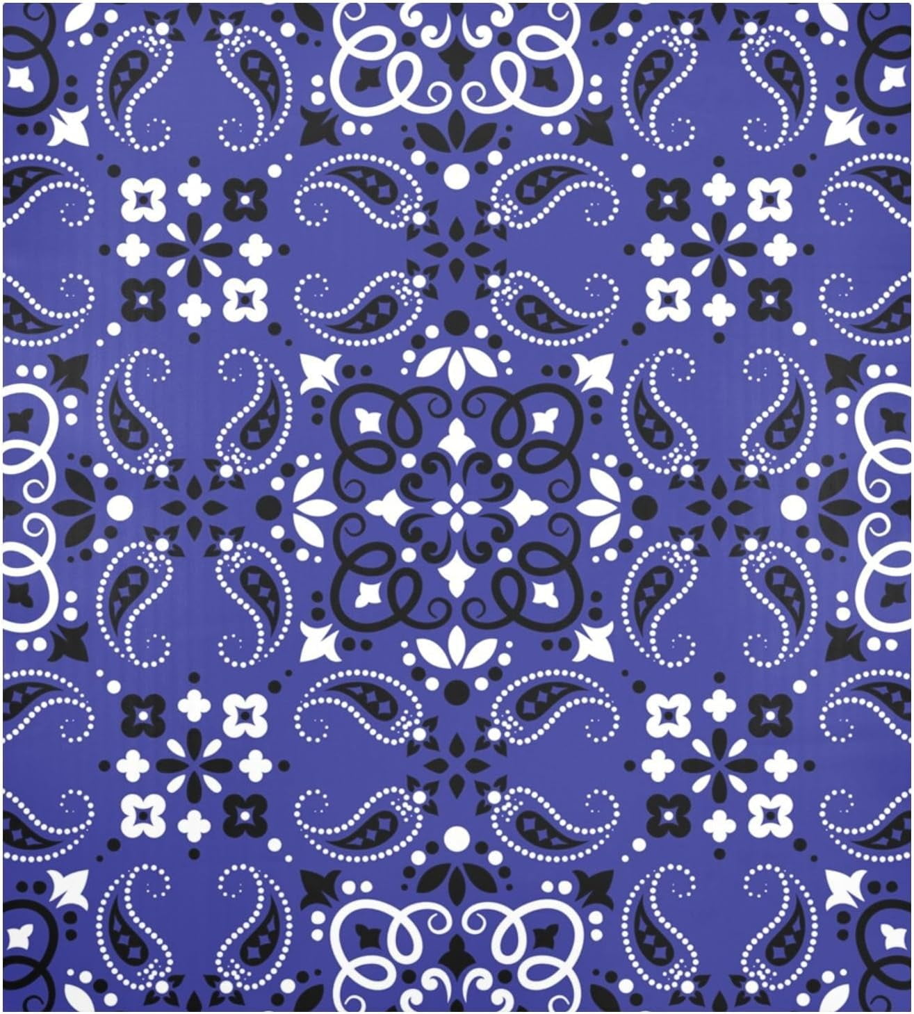 Navy Paisley & Talavera Dishwasher Magnet Covers for The Front Magnetic ...