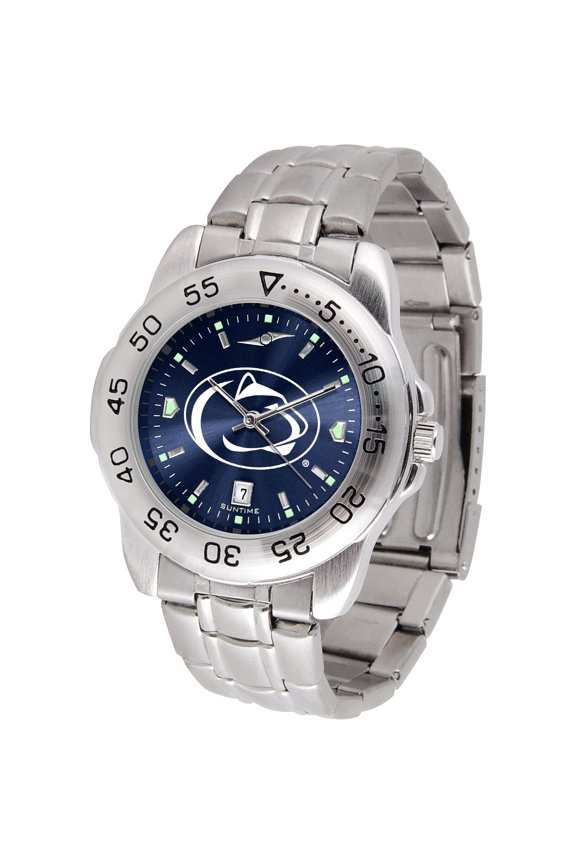 Navy Penn State Nittany Lions Sport Steel AnoChrome Watch