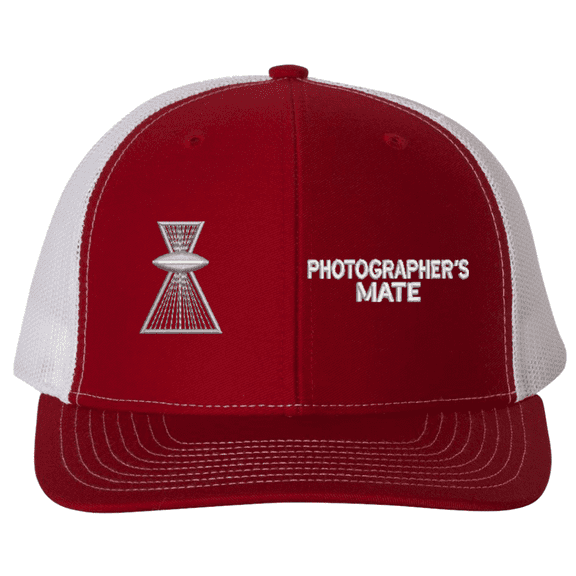 Navy Photographers Mate (PH) Rating USA Mesh-Back Cap