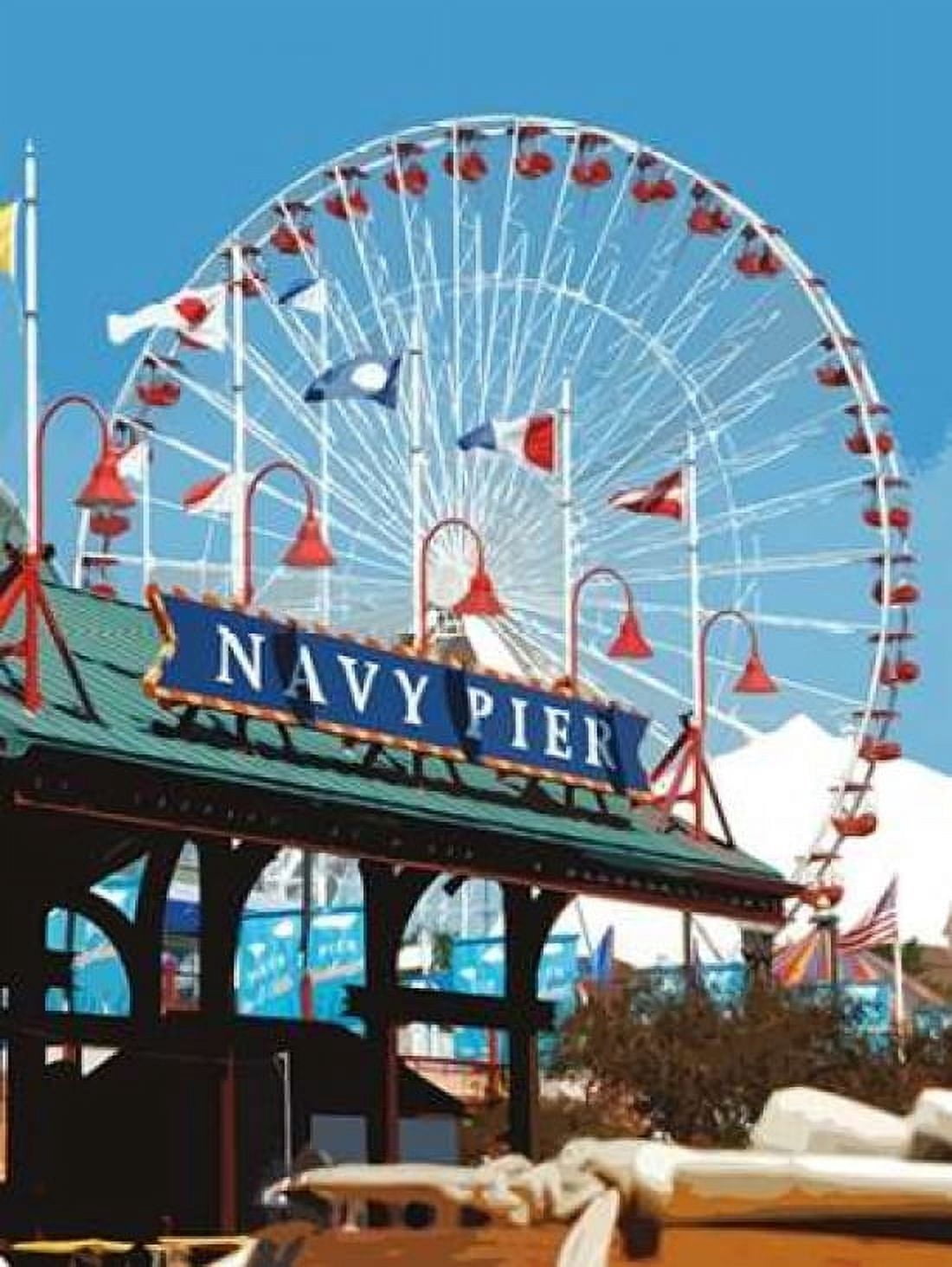 Navy Pier Canvas Art - Kelly Donovan (24 x 30)
