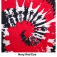 thumbnail image 1 of Navy Red Dye Print Designs Cotton Bandana (22 inches x 22 inches), 1 of 1