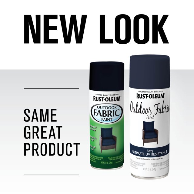 Navy, RustOleum Specialty Matte Outdoor Fabric Spray Paint 12 oz, 6 Pack