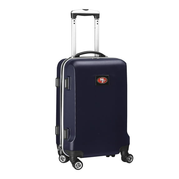 Navy San Francisco 49ers 20" 8-Wheel Hardcase Spinner Carry-On