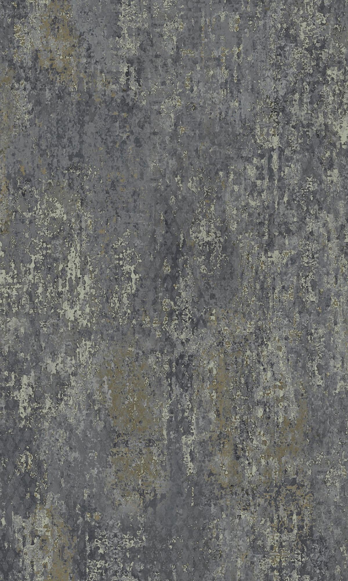 Navy Scratched Concrete Textured Wallpaper Double Roll